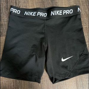 Nike dri-fit athletic biker shorts